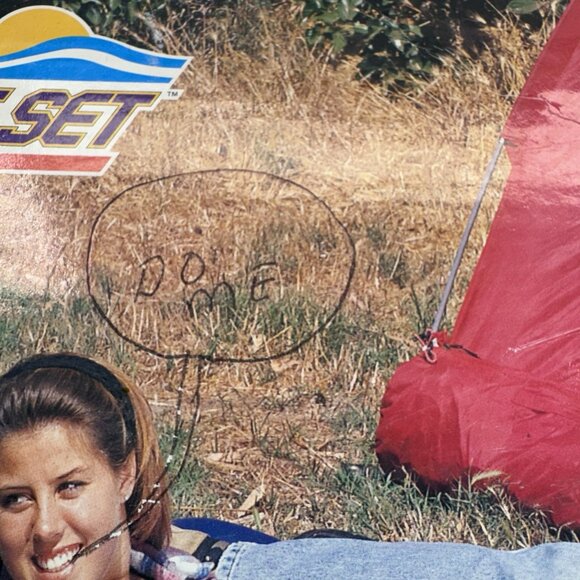 Intex Sport Set Inflatable Camping Mat Air Mattress Double 78x 51 Fabric Rayon - Picture 2 of 11